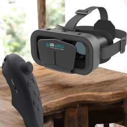 Набор 2в1 / Очки виртуальной реальности VMR800 + Контроллер EMV101 для очков виртуальной реальности